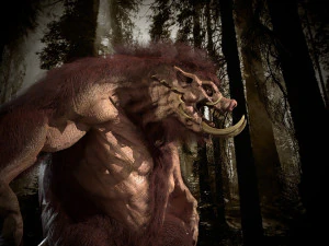 ОборотеньКабан 3D Модель