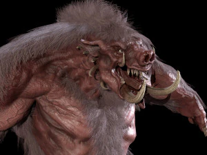 ОборотеньКабан 3D Модель