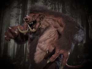 WereBoar Modelo 3D