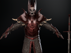 Death Knight 2 3D Model