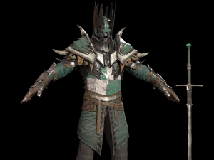 Death Knight 2 3D Model