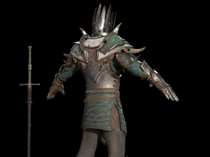Death Knight 2 3D Model