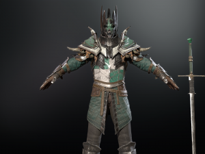 Death Knight 2 3D Model