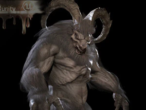 バフォメット 3Dモデル