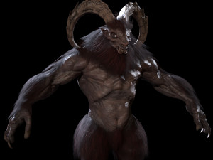 Baphomet 3D-Modell