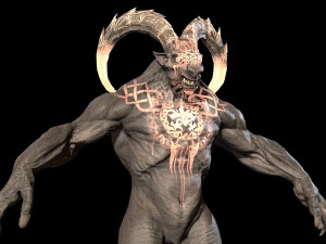 Baphomet 3D-Modell