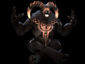 Baphomet 3D-Modell
