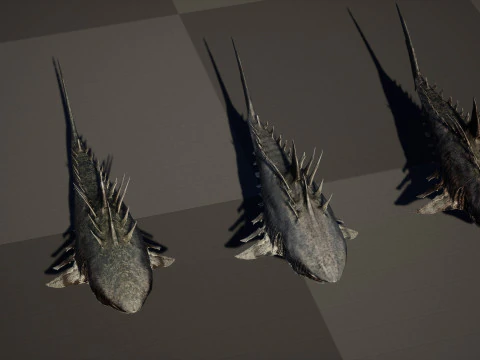 Squalo4 Modello 3D