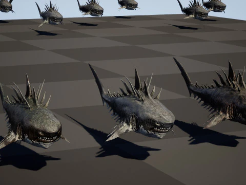 Squalo4 Modello 3D