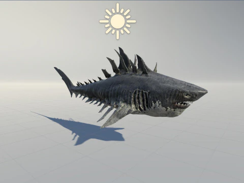Squalo4 Modello 3D