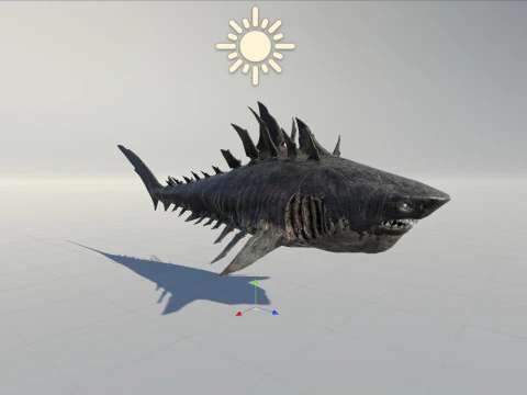 Squalo4 Modello 3D