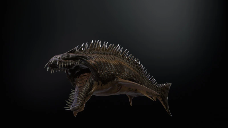 Squalo6 Modello 3D .c4d .max .obj .3ds .fbx .stl .blend 