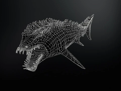 Squalo6 Modello 3D