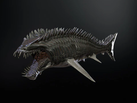 Squalo6 Modello 3D