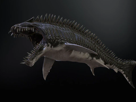 Squalo6 Modello 3D