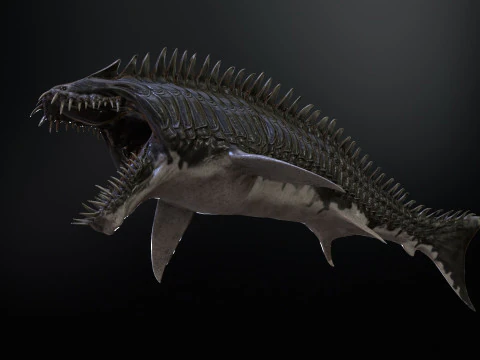 Squalo6 Modello 3D