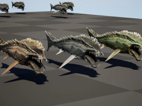 Squalo6 Modello 3D