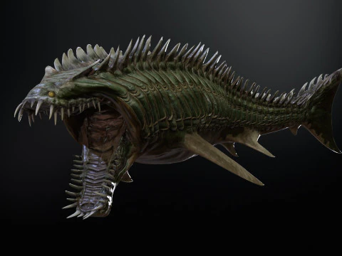 Squalo6 Modello 3D