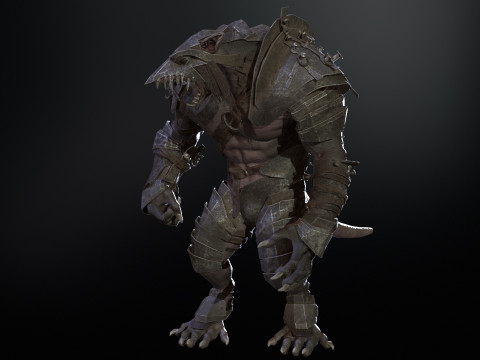 RatMan Warrior 3Dモデル