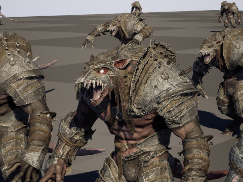 RatMan Warrior 3Dモデル