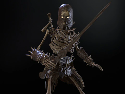Skeleton5 3D Model