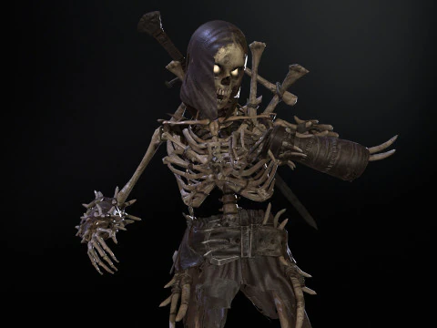 Skeleton5 3D Model