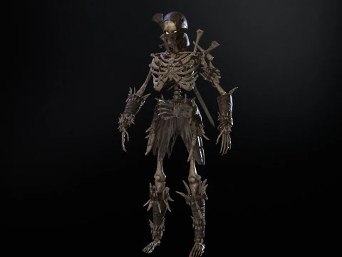 Skeleton5 3D Model