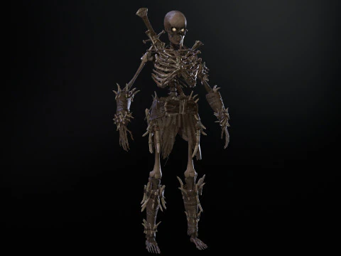 Skeleton5 3D Model