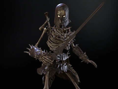 Skeleton5 3D Model