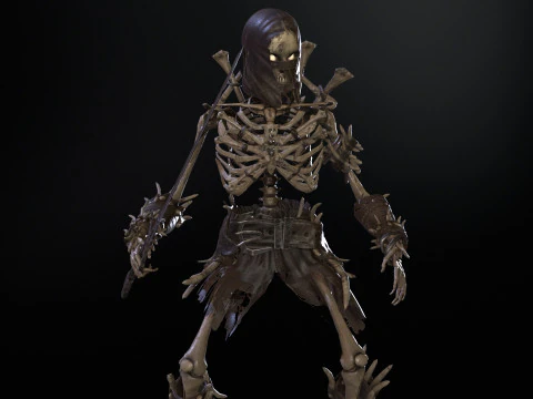 Skeleton5 3D Model