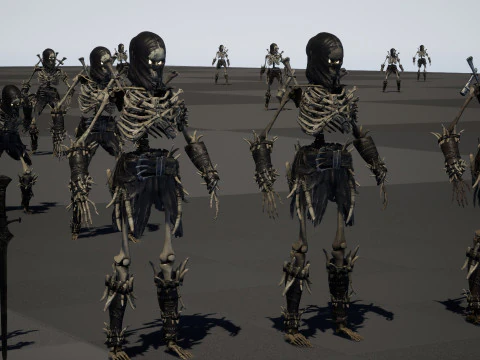 Skeleton5 3D Model
