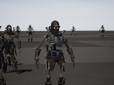 Skeleton5 3Dモデル
