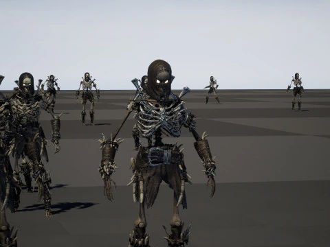 Skeleton5 3D Model