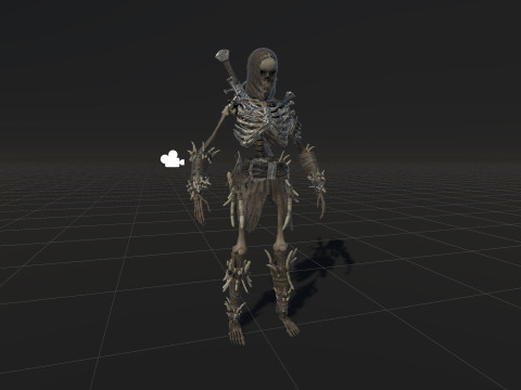 Skeleton5 3Dモデル