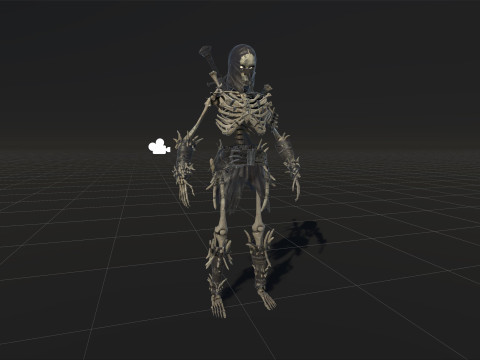 Skeleton5 3Dモデル