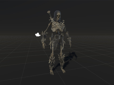 Skeleton5 3Dモデル