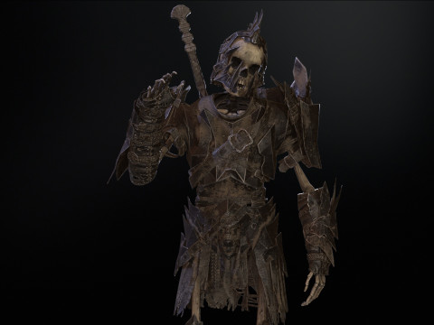 Skeleton6 3D मॉडल