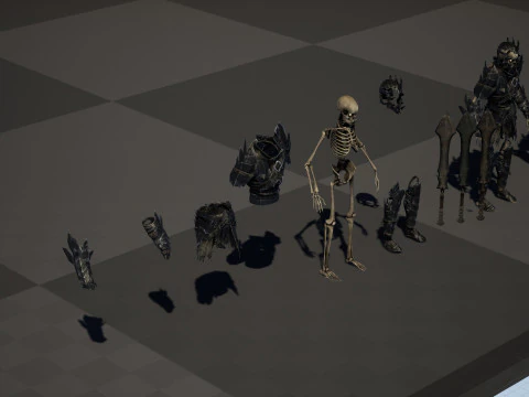 Esqueleto6 Modelo 3D