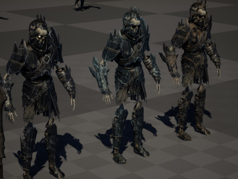 Skeleton6 3D मॉडल