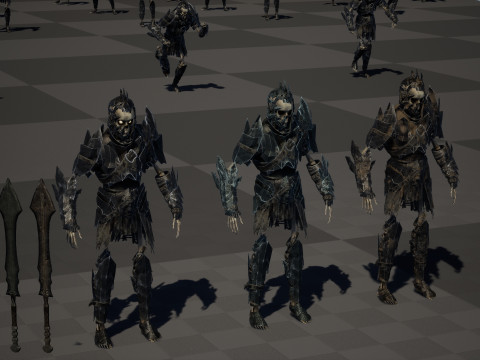Skeleton6 3D मॉडल