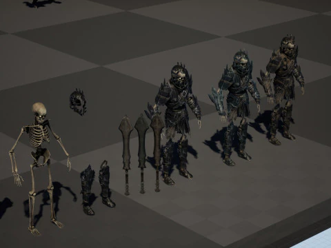 Esqueleto6 Modelo 3D