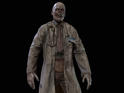 ZombieDoctor 3Dモデル
