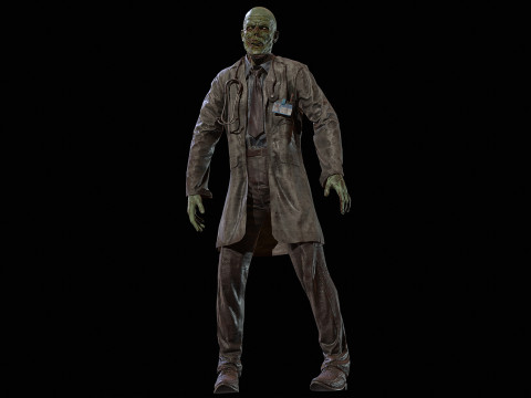 ZombieDoctor 3Dモデル