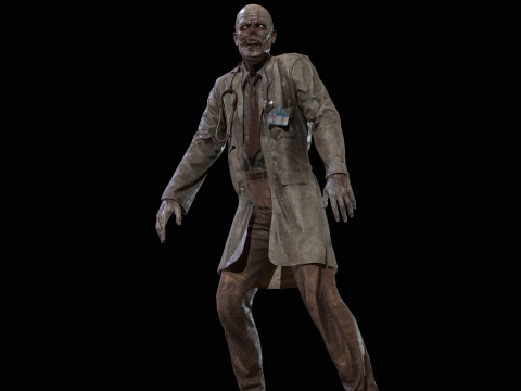 ZombieDoctor 3Dモデル