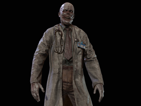 ZombieDoctor 3Dモデル