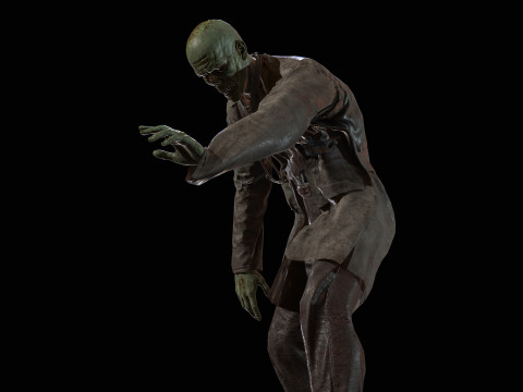 ZombieDoctor 3Dモデル