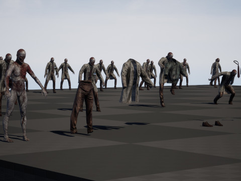 ZombieDoctor 3Dモデル