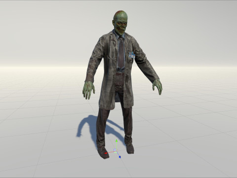 ZombieDoctor 3Dモデル