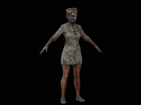 ZombieNurse 3Dモデル