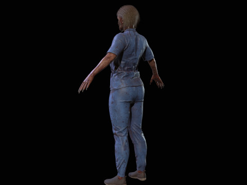 ZombieNurse 3Dモデル